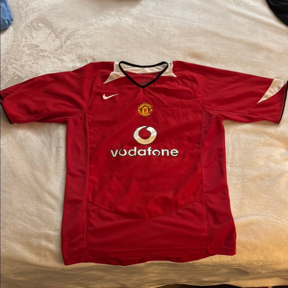Nike Kids Red Manchester United Shirt